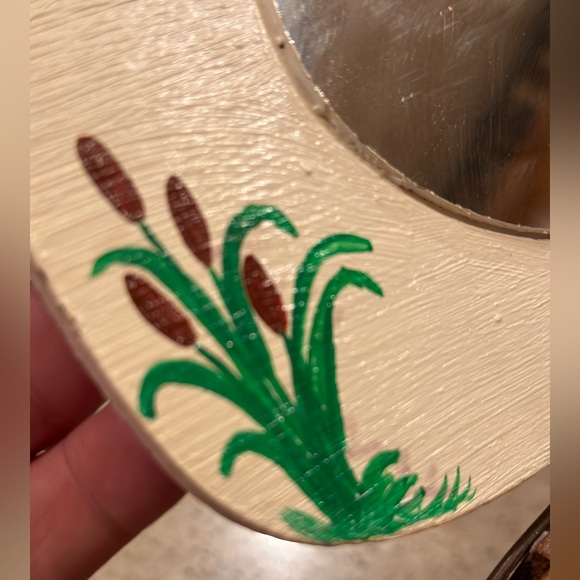 Vintage 1960's 70's Boho Chic Hand Painted & Decorated Lined Basket/Tote. - Picture 14 of 14